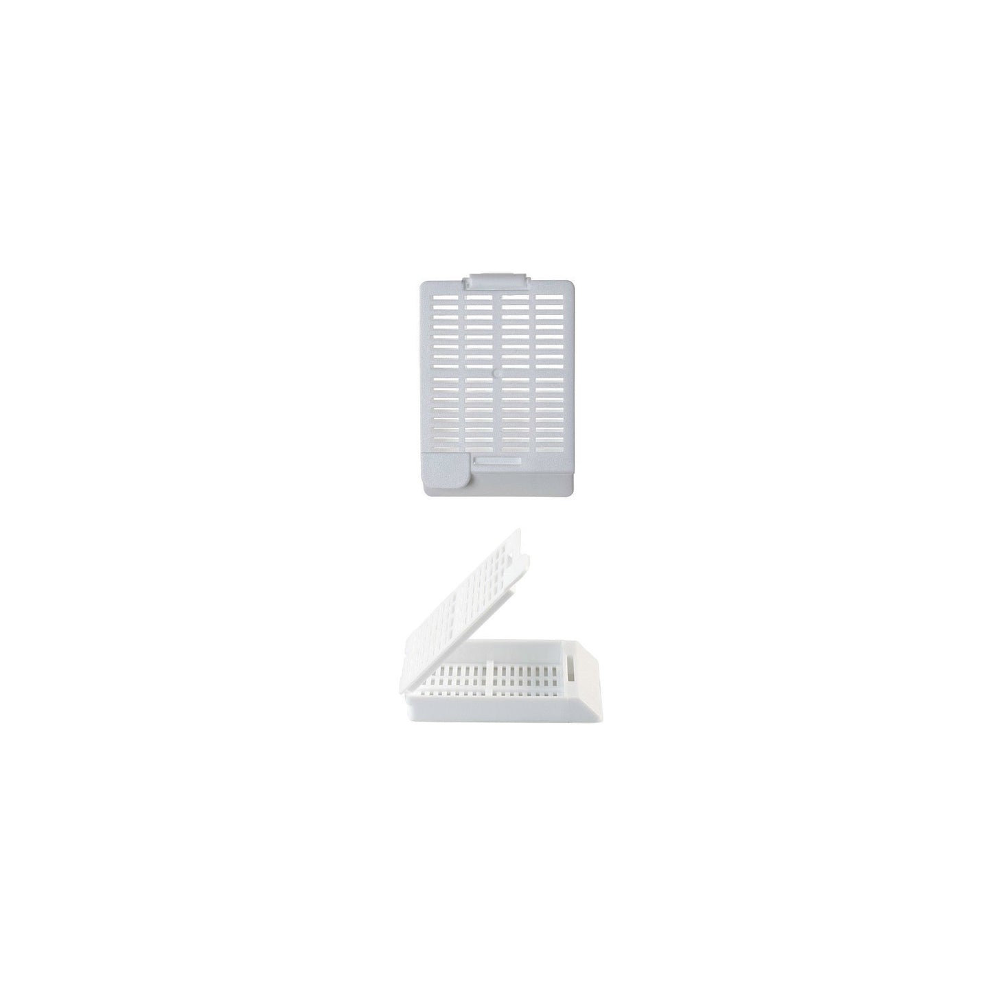 Swingsette Tissue Cassette, 45 Angle, Acetal, Aqua, 500/bx, 3 bx/cs