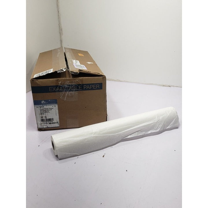 Exam Table Paper, Standard Smooth, 21" x 225', 12/cs (34 cs/plt)