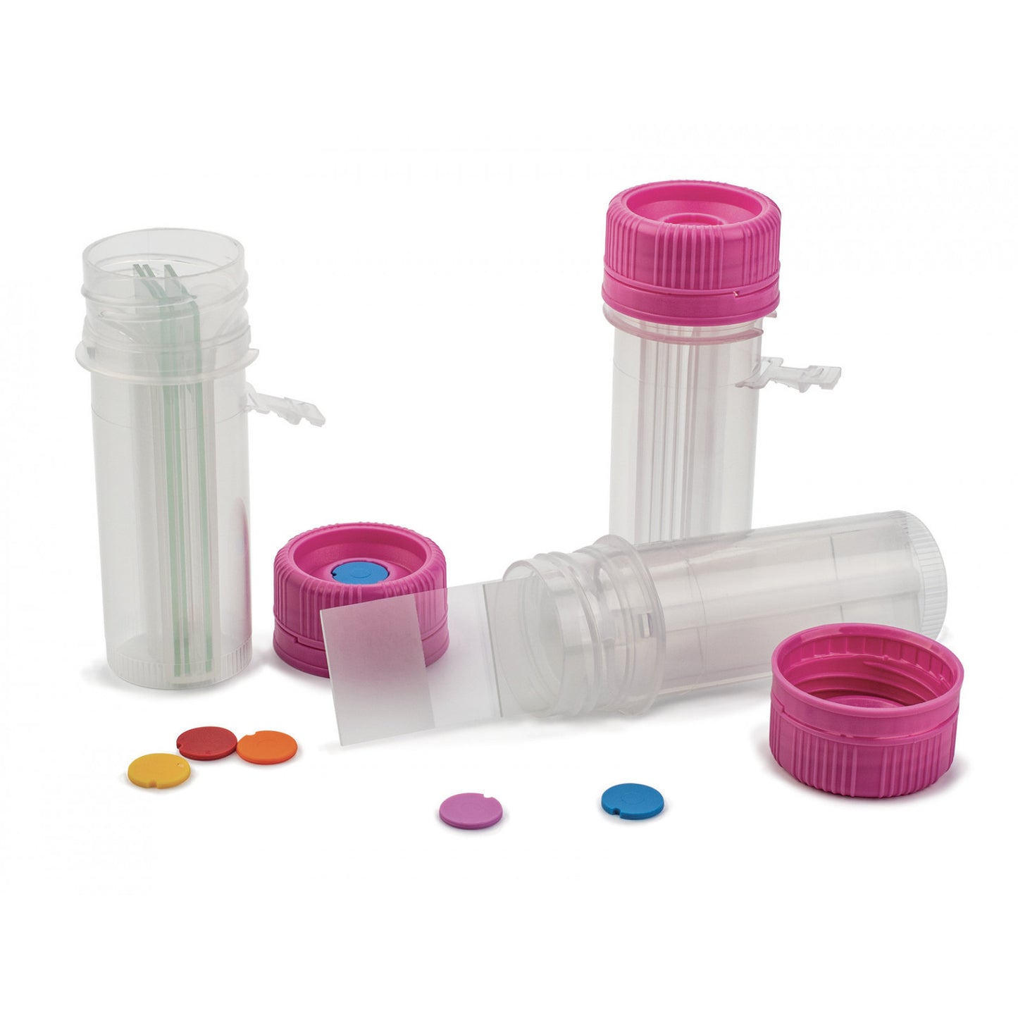 Lockmailer Microscope Slide Jar, Polypropylene, 500/cs