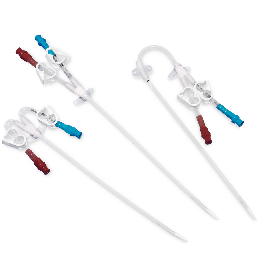Dual Lumen Acute Dialysis Catheter, 11.5FR, 16cm, Curved Extensions, Kit, 5/ctn (Continental US Only) (To Be DISCONTINUED)