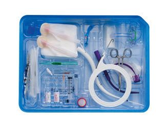 BLUperc Percutaneous Dilation Procedural Kit with Single Stage Dilator, No Tube (Rx) (US Only)
