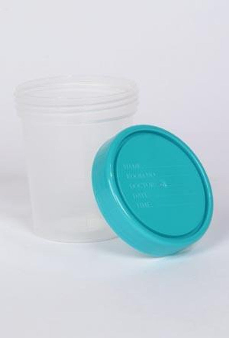 Accessories: Screw Top Lid For #4651, Turquoise, 500/cs