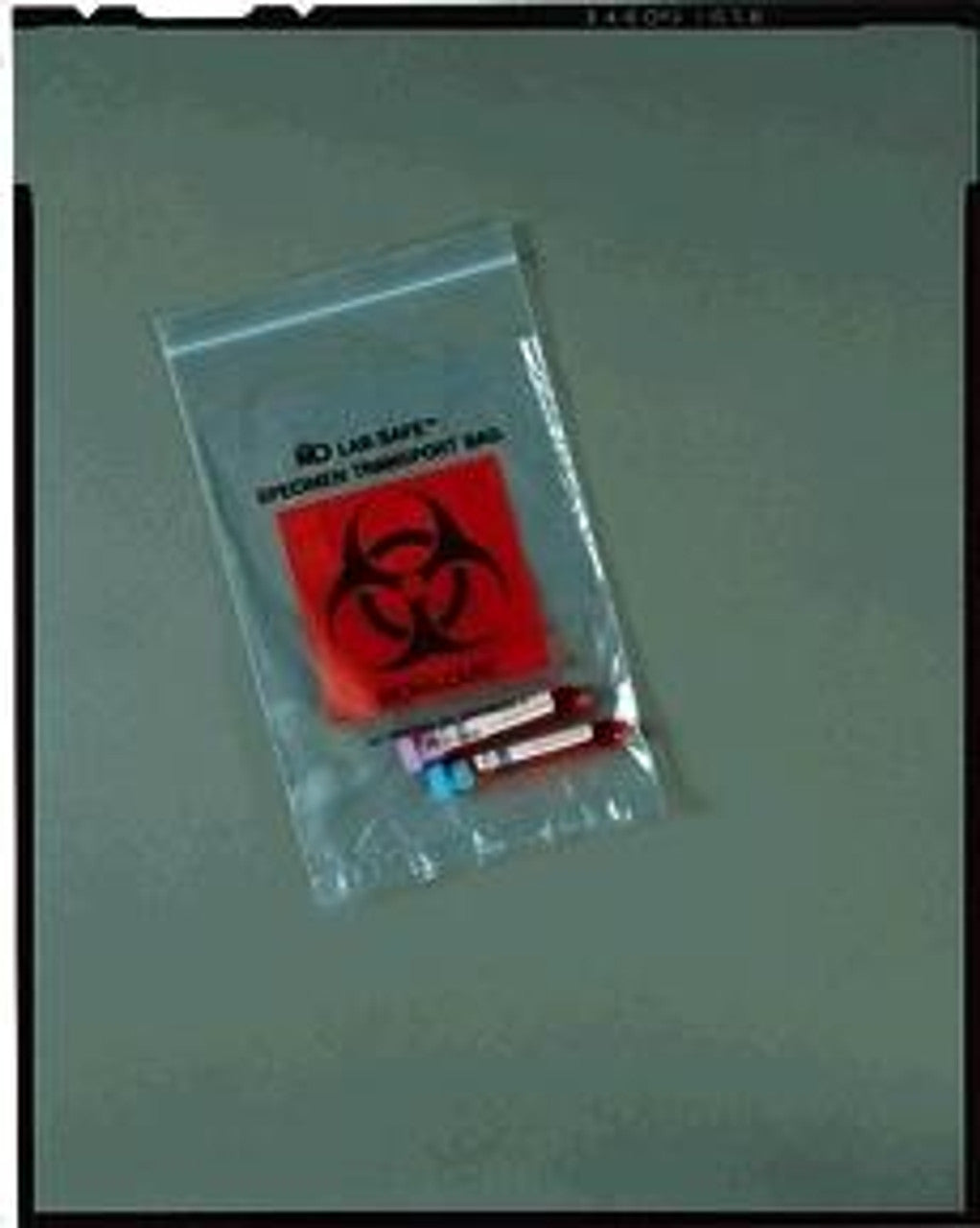 Collection Bag, 8" x 8", Zip Closure, No Print, 1000/cs