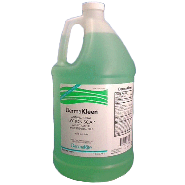 Antimicrobial Soap, DermaKleen Lotion, Gallon, 4 /cs (Products cannot be sold on Amazon.com or any other 3rd party site) (US Only)