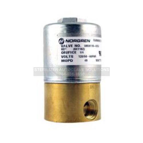 Fill Solenoid Kit, 120V, (US Only) (DROP SHIP ONLY) (Delivery Info Sheet Required)