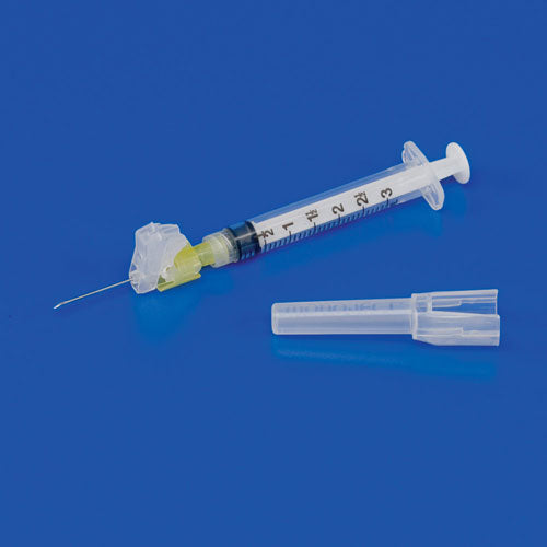Syringe, 3mL, 25G x 1" Needle, 50/bx, 8 bx/cs (Continental US Only)