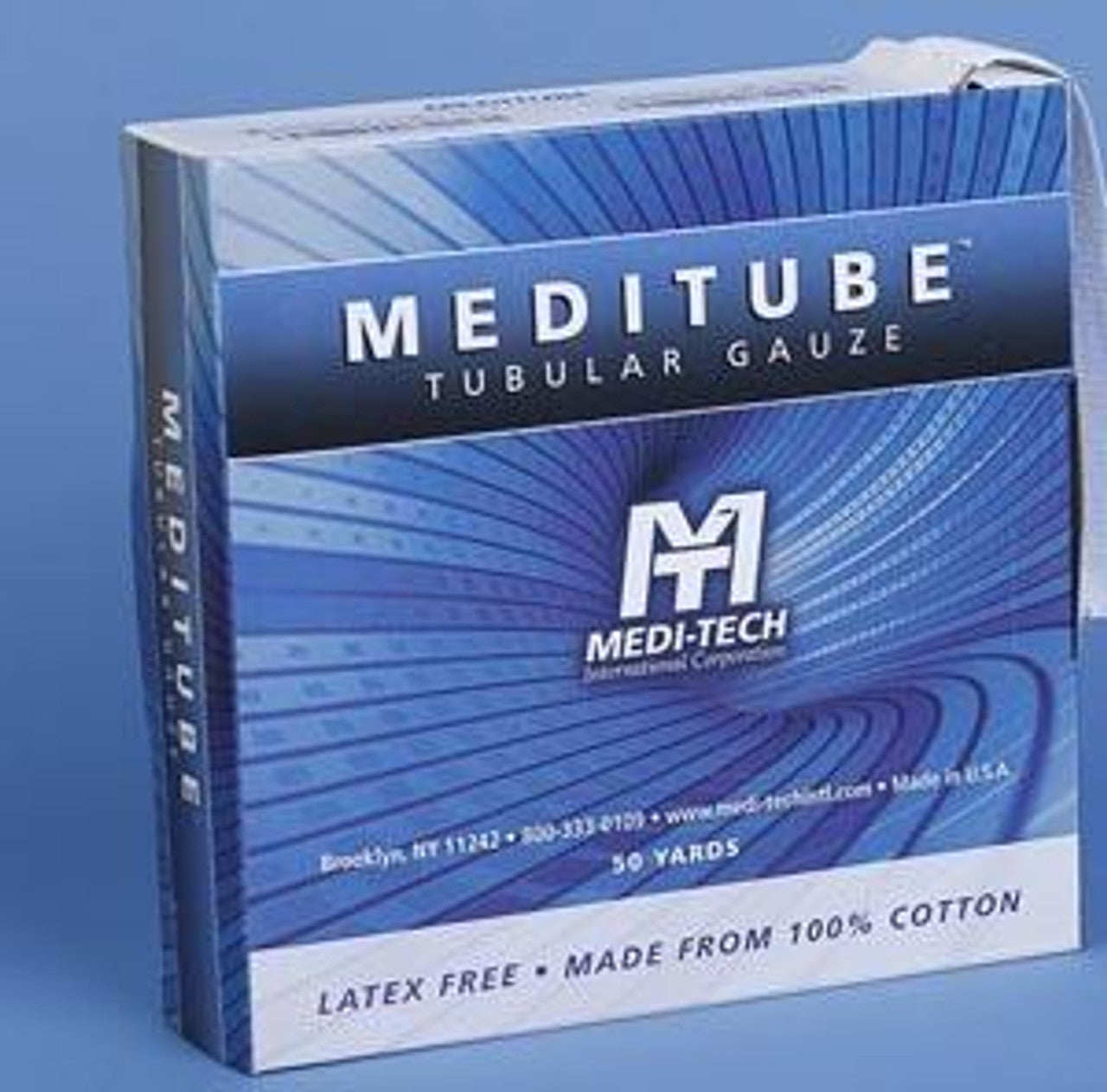 Cotton Tube Gauze, 50yds, Arms, Lower Legs, Size 4, Flat Width 2-5/8"