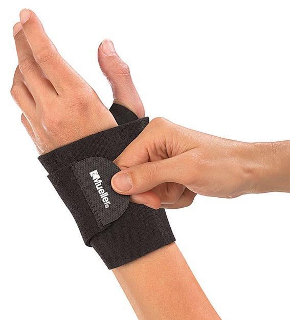 Wrist Support Wrap, Black, One Size Fits Most