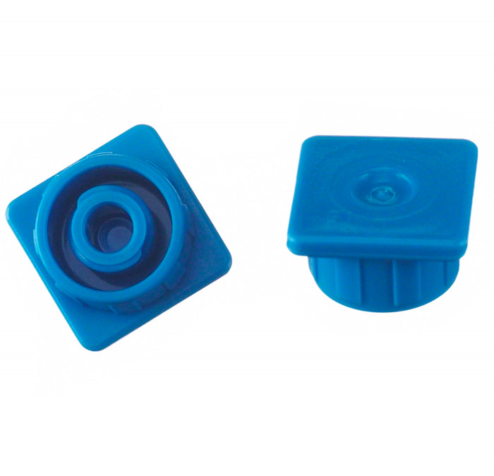 MULTI-AD Luer Lock Syringe Cap, Used For Capping Luer Slip or Luer Lock IV Syringes, Blue, DEHP & Latex Free (LF), 10/pk, 50 pk/cs (Rx) (Continental US+HI Only)