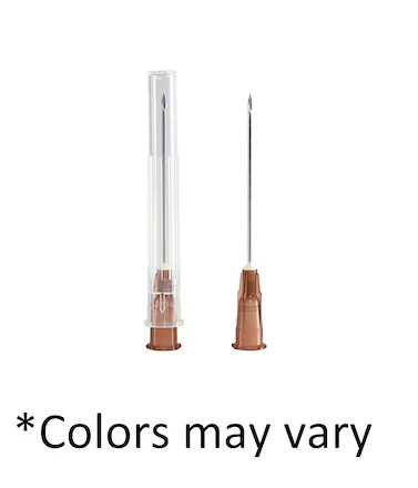 Hypodermic Needle 27gx1/2" Gray Conventional 1000/Ca (AH+2713-1M)