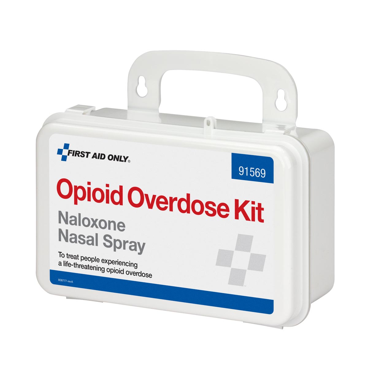 Opioid Overdose Kit, Plastic, with NARCAN Nasal Spray (Item is Non-Returnable) (DROP SHIP ONLY - $150 Minimum Order)