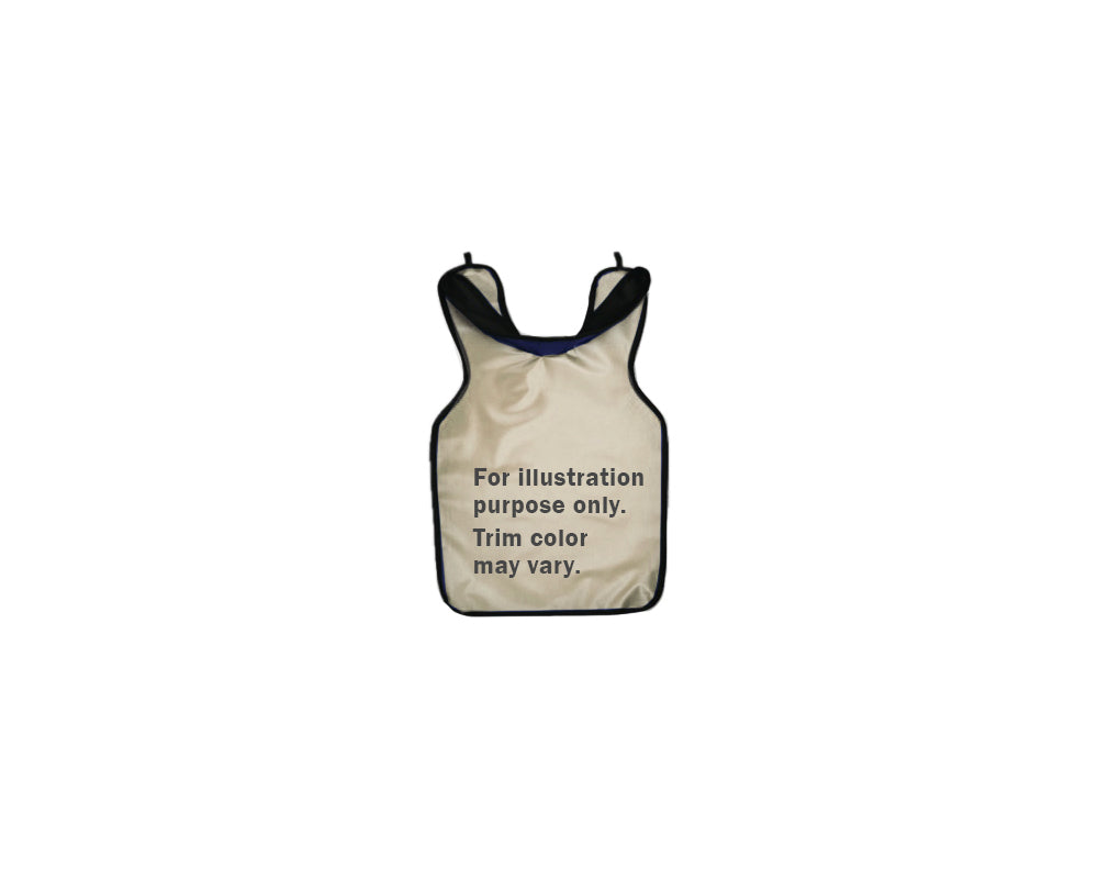 Protectall X-Ray Apron, Adult w/Collar, Lead-lined, .3MM Thickness. 22-_ x 25-_, Beige (US SALES ONLY)
