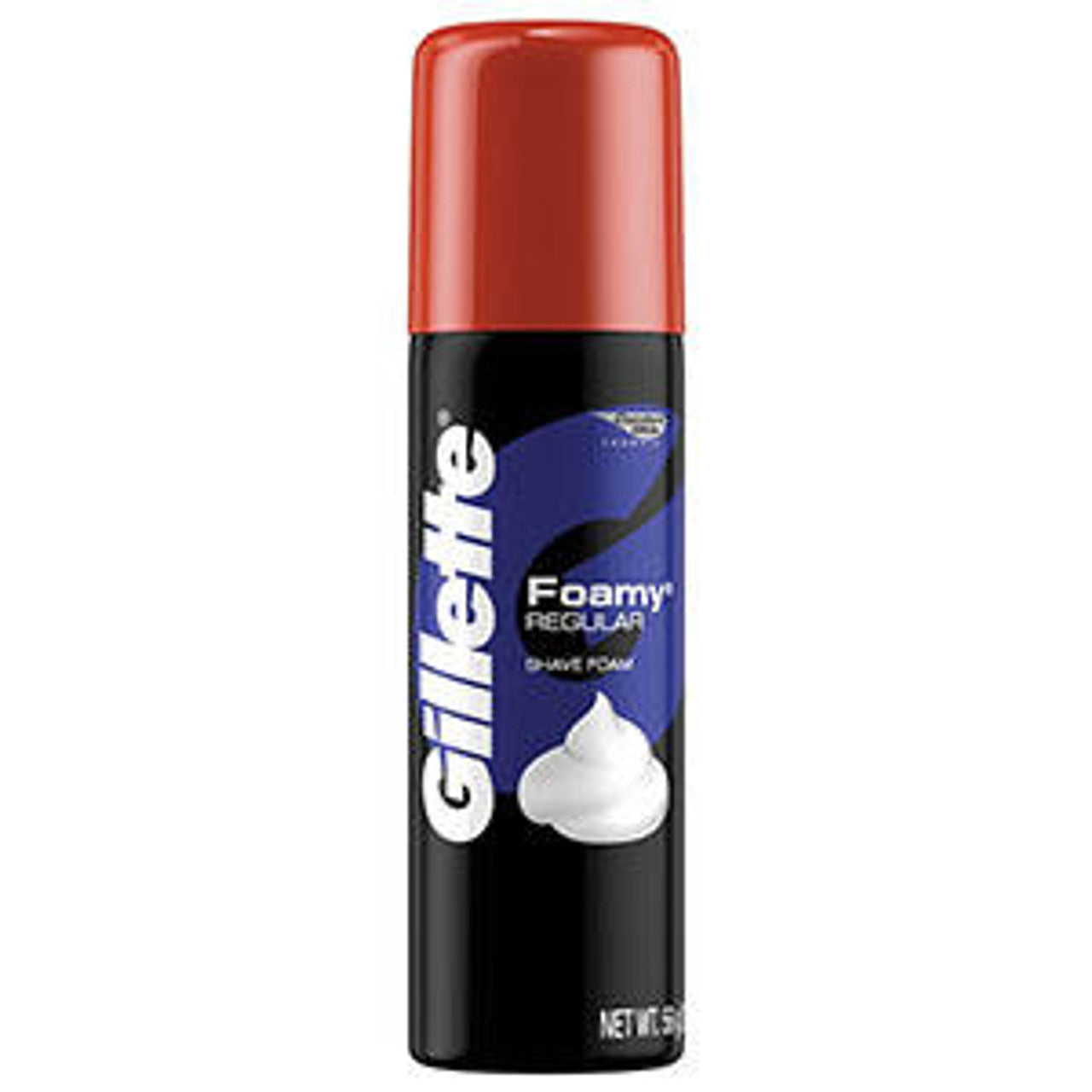 Gillette Foamy Shaving Cream, Regular, 11 oz, 12/cs