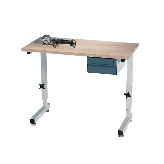 Hand Therapy Table, 31"L x 16"W x 22" - 33"H, with Convenient Drawer,