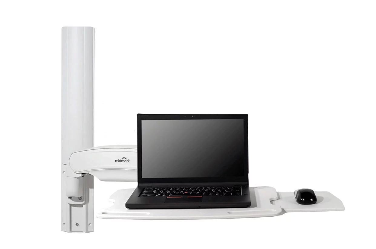Laptop Wall Mounted Workstation (US Only) (DROP SHIP ONLY) (Delivery Info Sheet Required)