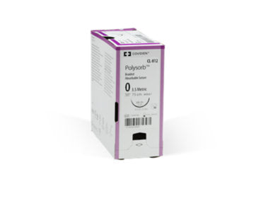 Suture, Reverse Cutting, Size 2, Violet, 30", Needle HOS-10, _ Circle, 3 dz/bx (Continental US Only)