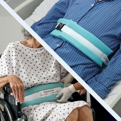 Posey Wheelchair Safety Belt, Soft, w/ Quick Release (Continental US + HI Only)