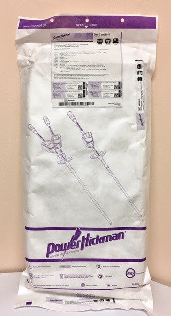 PowerHickman Catheter, 9.5FR, Dual Lumen, Intermediate Tray, 5/cs (US Only)