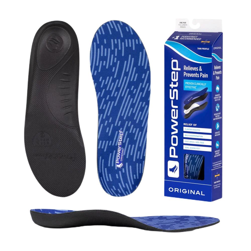 Powerstep Original Orthotic Insole Support, Full, Size G (Male 10-10.5, Women 12-12.5)