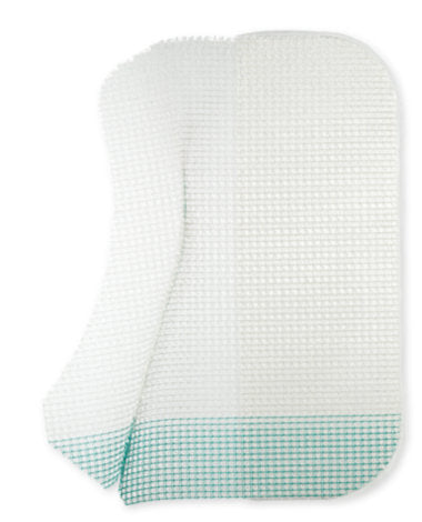 Mesh Patch, Right Anatomical, Monofilament Polyester w/ Absorbable Polylactic Acid Grips and Absorbable Collagen Film, 15cm x 10cm, 1/bx (Continental US Only)