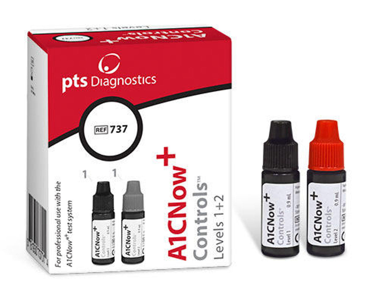 A1CNow+ Controls, Two-level Control Kit, Dropper Vial, Includes: (1) Level 1 Vial Dropper, (1) Level 2 Vial Dropper (Distributor Agreement Required - See Manufacturer Details Page) (SHIPS ON ICE) (DROP SHIP ONLY) (Not Available For Sale into Canada) (Item is Non-Returnable)