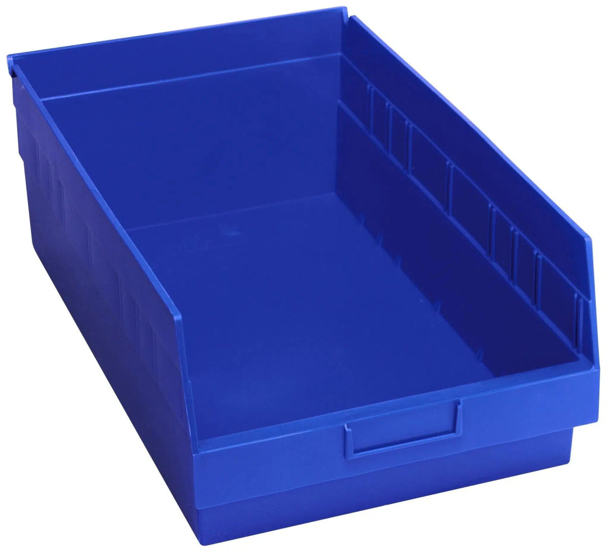 Shelf Bin, 17 7/8" x 11 1/8" x 6", Blue, 8/ctn (DROP SHIP ONLY)