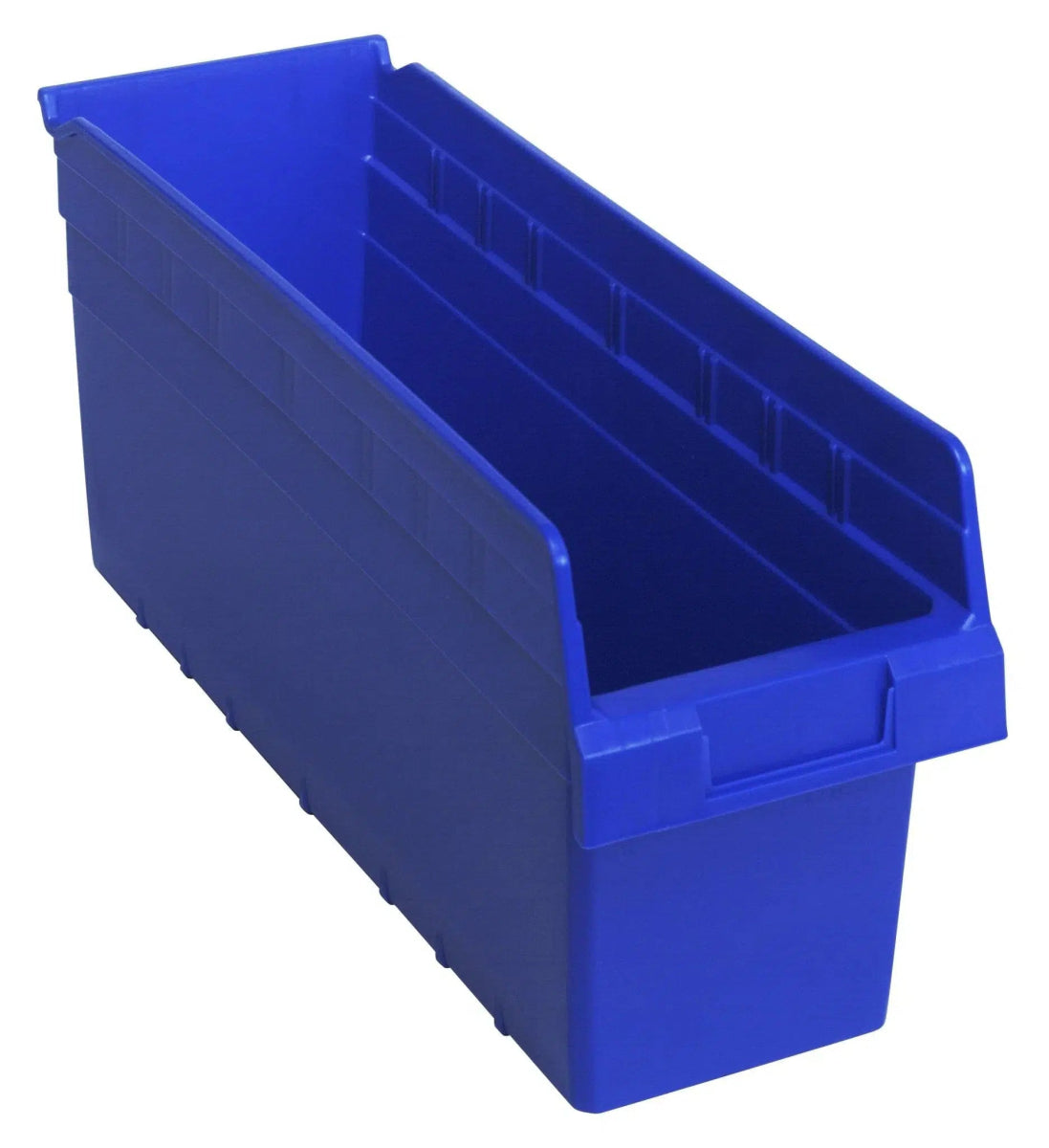 Shelf Bin, 17 7/8" x 6 5/8" x 8", Blue, 20/ctn (DROP SHIP ONLY)