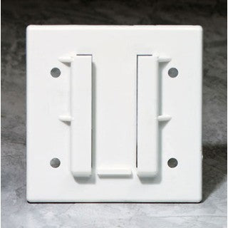 Suction Canister Bracket Wall Plate with 4-Hold, 1/4", 1/cs (Continental US Only)
