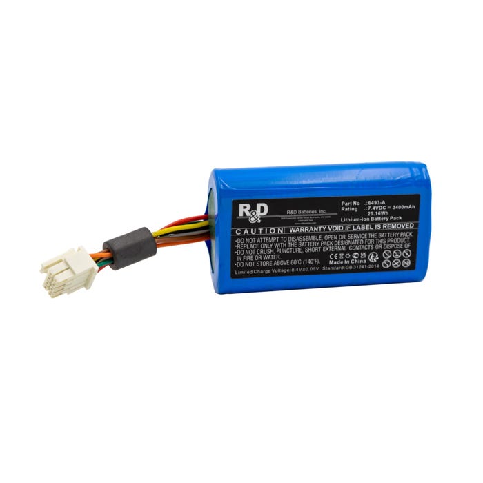 Lithium-Ion Battery, 2 Cell (US Only) (Item is considered HAZMAT and cannot ship via Air or to AK, GU, HI, MP, PR, VI)
