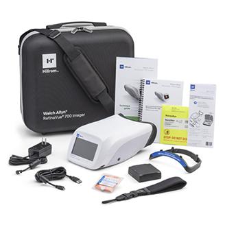 RetinaVue 700 Imager with Premium Hard Storage Case, 100-240 V, 50-60 Hz AC, 3200 mAh Lithium-Ion 7.2 V Battery, IEC Plug Type-B (Note: A RetinaVue Network Software Plan is required for RV700-B & priced per camera per month)(Item is considered HAZMAT and cannot ship via Air or to AK, GU, HI, MP, PR, VI) (DROP SHIP ONLY) (US Only)
