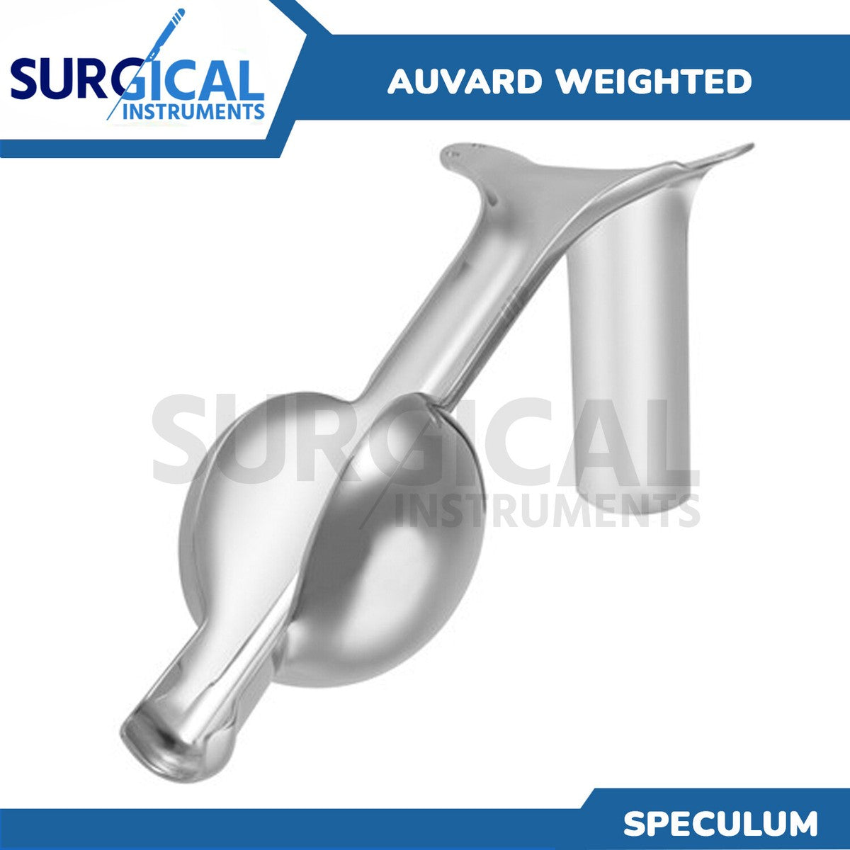 Symmetry Speculum, Auvard Vaginal, 1 1/2 in x 3 in Blades, 2.5 lbs (US Only) (Not Available For Sale into Canada)