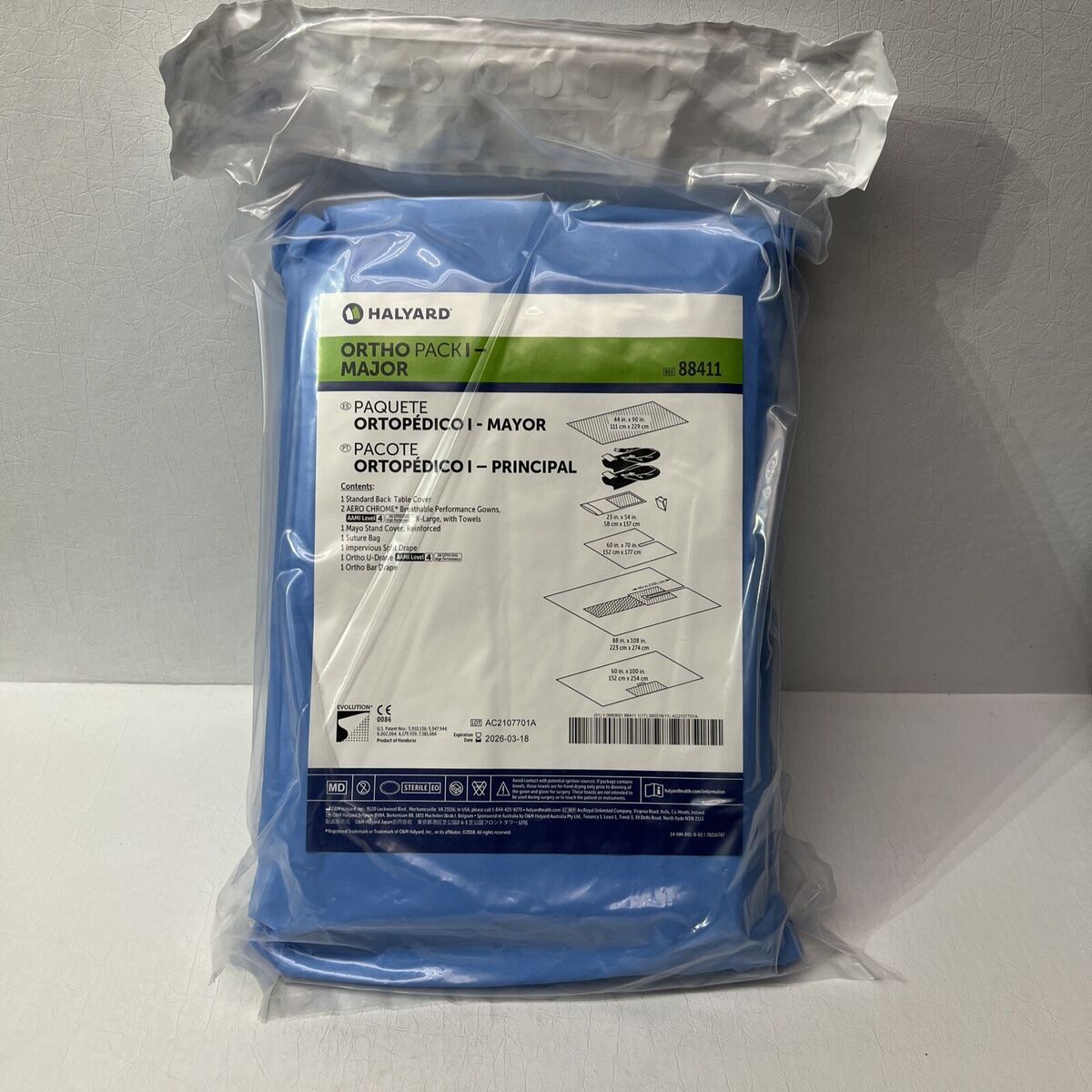 Major Ortho Pack 1, 5/cs (US Only)