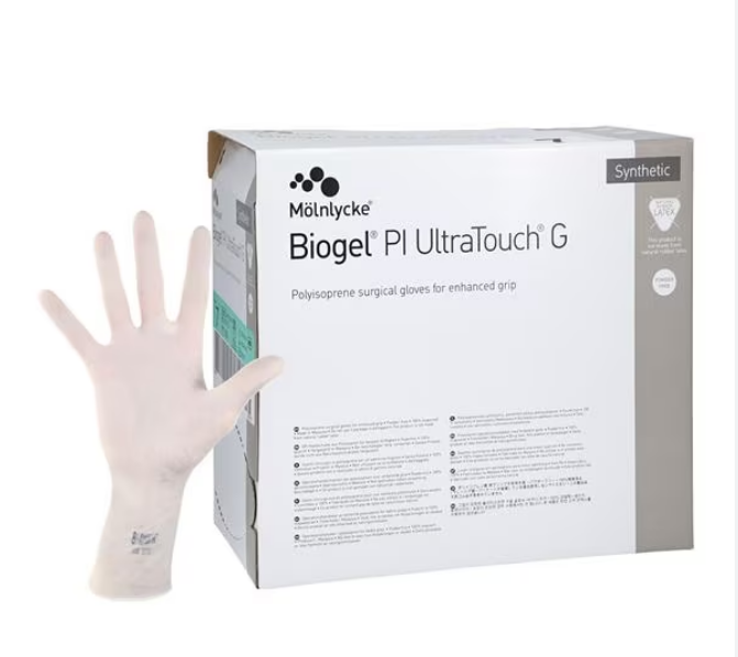 Gloves, Biogel PI Ultra Touch Gloves, Size 7.5, 50pr/bx 4bx/cs (US Only)