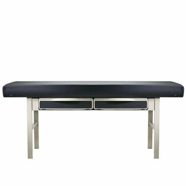 203 Treatment Table, w/ Drawers, w/o Pillow, Lunar Gray (US Only) (DROP SHIP ONLY) (Delivery Info Sheet Required)