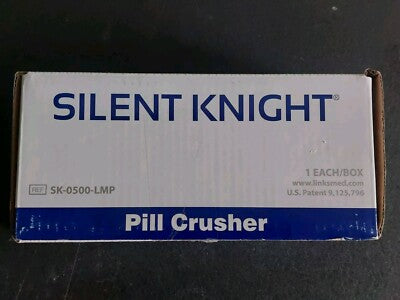 Silent Knight Pill Crusher, Latex Free