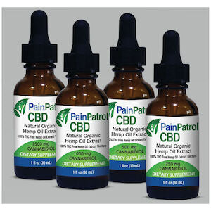 Sublingual Tincture, 1000mg CBD, Organic MCT Oil, 1 oz., 12/cs