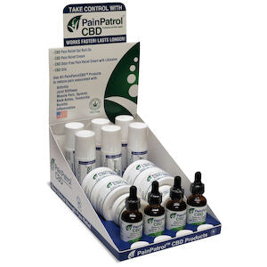 Pain Patrol Counter Top Display, 4/cs