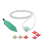 Scavenging Circuit I, for Standard Bag Tee, Includes: Scavenging Circuit with Vacuum Control Valve and a sampling of Single-Use PIP+ Nasal Masks