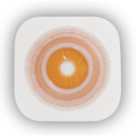 Stomahesive Flexible Skin Barrier with Cut-to-Fit Opening and Tape Collar, White, 1 3/4" Flange, 5/bx (Continental US Only)
