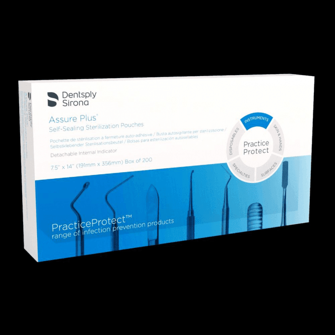 Sterilization Pouch, 7" x 13", 200/bx