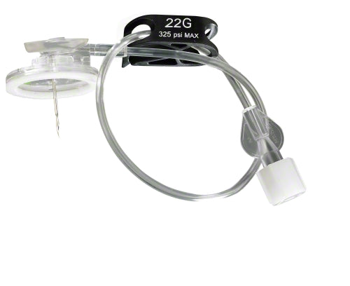 Needle, 19G x 20mm, Tubing Length Cannula to Y-Site 90 +/- 10mm, Tubing Length Y-Site to Connector 82 +/- 10mm, Brown, 20/bx, 5 bx/cs (Rx) (Limited Expirey of 90-Days - Item is Non-Returnable) (Continental US+HI Only, Excluding IN and ND)