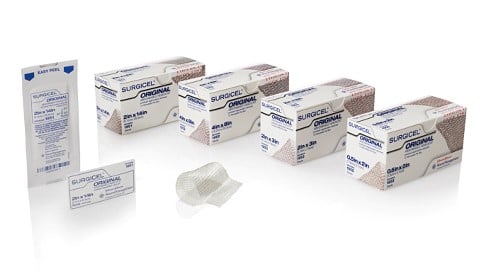 Absorbable Surgicel, 2" x 14", 12/cs (Continental US Only)