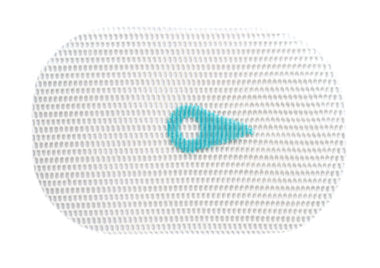 Mesh Patch, Skirted Monofilament Polyester w/ Absorbable Collagen Film and Marking, 15cm x 10cm, Rectangle, 1/bx (Continental US Only)