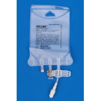 Exactamix Empty EVA Bag, 250 ml, for use with Exactamix Compounder, Attached Bag Clamp, Sterile Fluid Path, Non-DEHP, 50/cs (Rx) (Continental US Only) (Product Access Restricted. Check with your sales rep to verify eligibility) (Item on Manufacturer Backorder - Inventory Limited when Available)