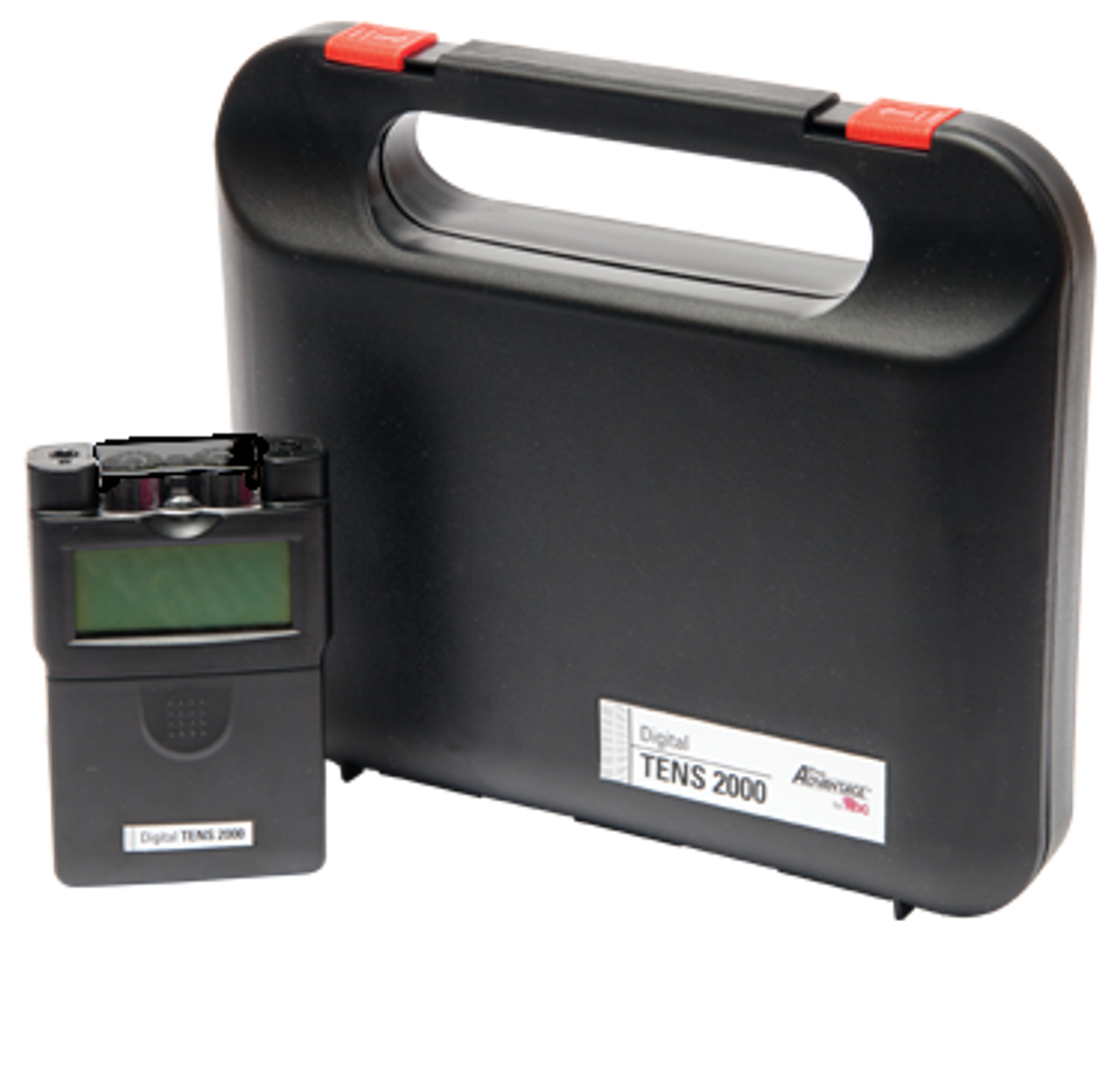 2-Channel Analog TENS Unit with Timer. Includes: (1) TENS Unit, (4) TENS Electrode, (2) Leadwires, (1) 9V Battery, type 6F22, (1) Instruction Manual, and (1) Carrying Case. (030481) (Not Available for Sale into Canada)