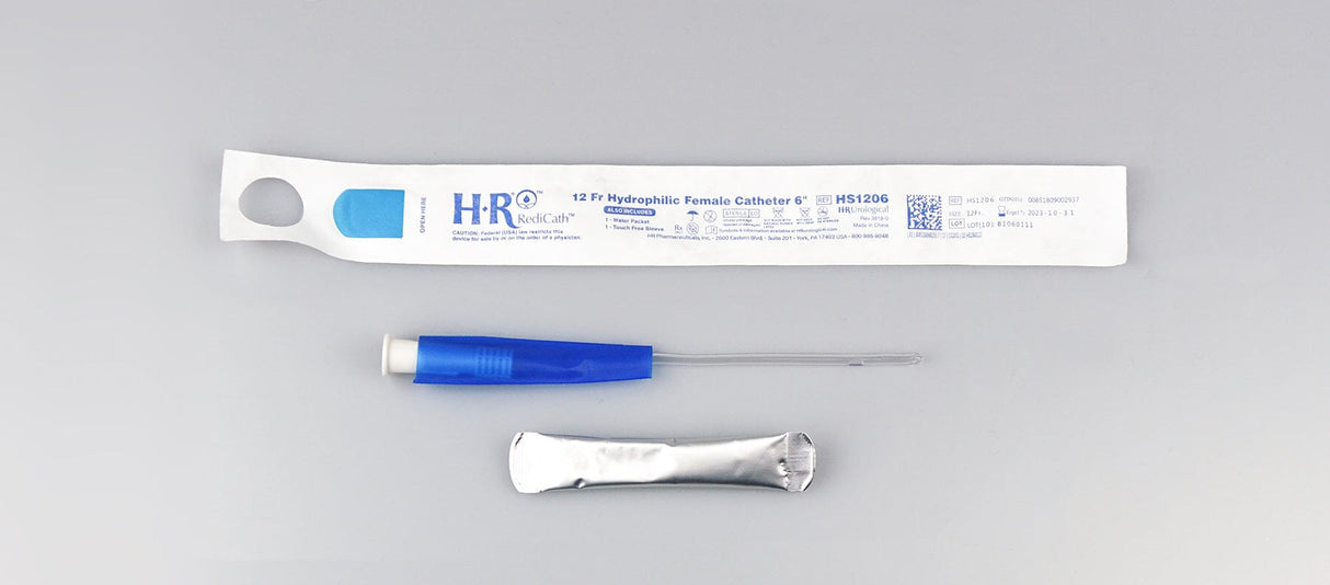 RediCath Hydrophilic Catheter, 12fr, 6", 30/bx, 10bx/cs