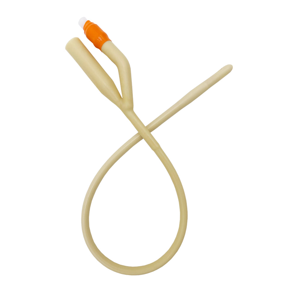 Catheter, TruCath, Silicone-Elastomer Coated Latex, Foley, 2-Way, 30ml Balloon, 20fr, 12ea/cs