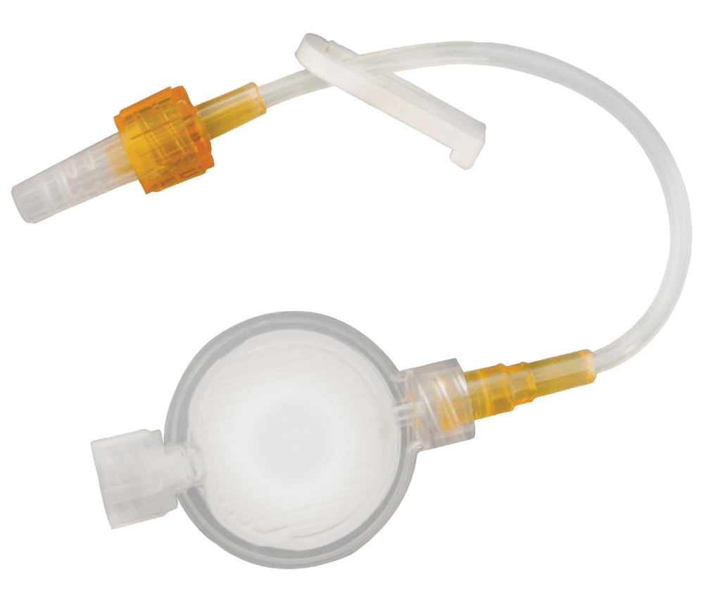 Small Bore Tamper Resistant Extension Set with Male Luer Lock, 1.2ml PV, 70" Length, DEHP Formulation, Latex-Free (LF), 50/cs (US Only)