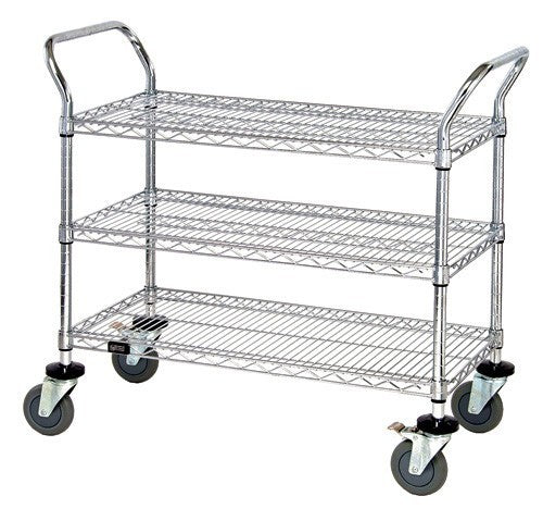Wire Shelf, 24"W x 42"L, Chrome (DROP SHIP ONLY)