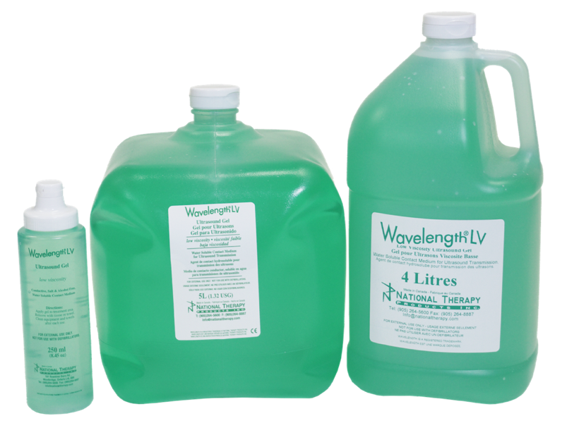 Wavelength Ultrasound Gel, Green, 5L Cube (w/1 Empty Dispenser Bottle), 1/cs